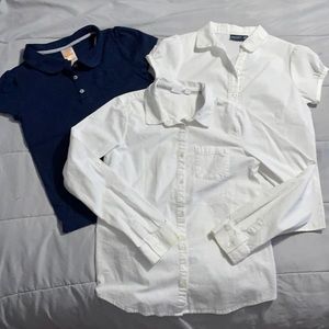 🇺🇸 3 uniform shirts 1 long sleeve 2 short sleeve